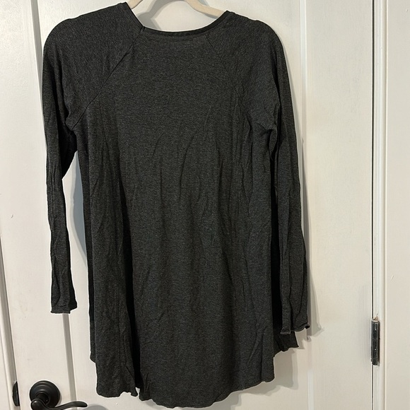 ZARA long sleeve grey tunic top. - Picture 6 of 6